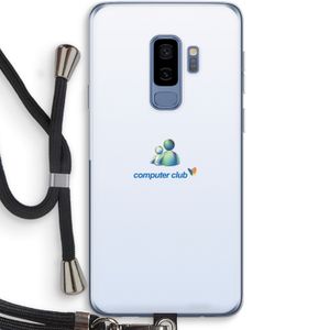 MSN: Samsung Galaxy S9 Plus Transparant Hoesje met koord