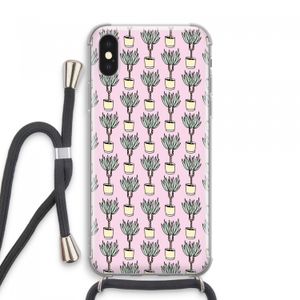 Boompje: iPhone XS Max Transparant Hoesje met koord