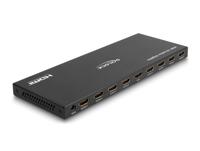 DeLOCK HDMI Splitter 1x HDMI in > 8x HDMI out, 4K 60Hz hdmi splitter met downscaler - thumbnail