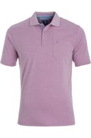 Redmond Casual Regular Fit Polo shirt Korte mouw roze