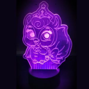 3D LED LAMP - UILTJE - Ontwerp-zelf.nl