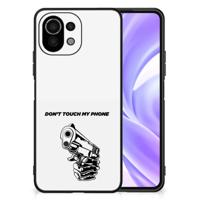 Xiaomi 11 Lite 5G NE | Mi 11 Lite | Telefoon Hoesje | Gun Don&apos;t Touch My Phone