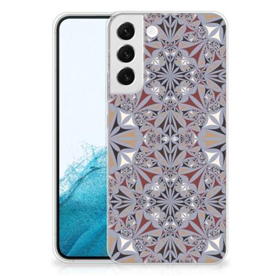 Samsung Galaxy S22 Plus | TPU | Siliconen hoesje | Flower Tiles