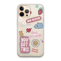 Positivity: iPhone 13 Pro Max Transparant Hoesje Positivity: iPhone 13 Pro Max Transparant Hoesje