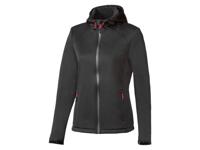 Rocktrail Dames softshell jack, van ademend functioneel materiaal (M (40/42), Zwart)