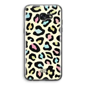 Leopard pattern: Samsung Galaxy A5 (2017) Transparant Hoesje
