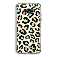 Leopard pattern: Samsung Galaxy A5 (2017) Transparant Hoesje