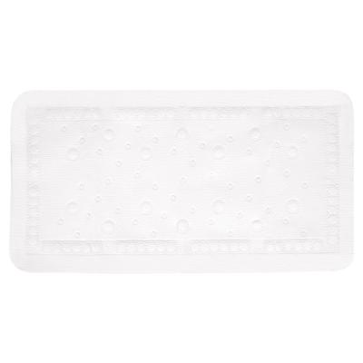 Differnz Tutus inlegmat bad - 100% PVC - anti-slip laag - 68 x 36 cm - wit