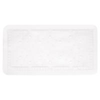 Differnz Tutus inlegmat bad - 100% PVC - anti-slip laag - 68 x 36 cm - wit