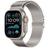 Milanese loop band met klik-sluiting - Sterrenlicht - Geschikt voor Apple Watch 38mm / 40mm / 41mm / 42mm