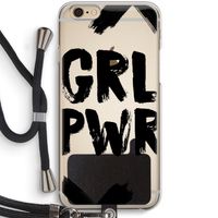 Girl Power #2: iPhone 6 / 6S Transparant Hoesje met koord