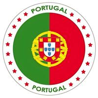 Portugal vlag print bierviltjes
