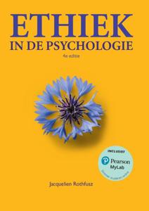 Ethiek in de psychologie (Paperback)