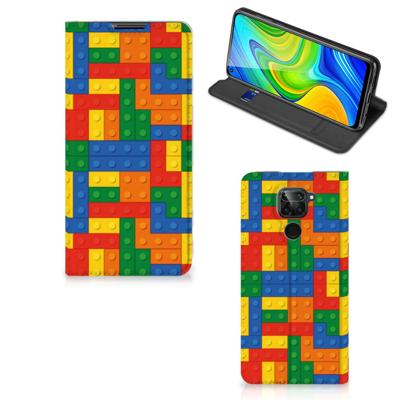 Xiaomi Redmi Note 9 | Hoesje met Magneet | Blokken