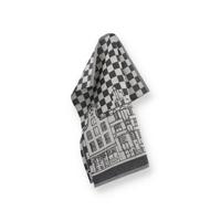 Bunzlau Castle Bunzlau Castle Canal Houses theedoek 65x65 Black