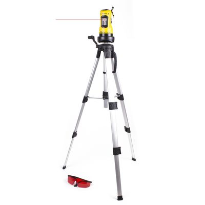 Benson Zelfnivellerend Bouwlaser - Kruislijnlaser met Statief Benson Zelfnivellerend Bouwlaser - Kruislijnlaser met Statief