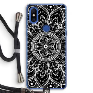 Roses Are Red: Xiaomi Mi Mix 3 Transparant Hoesje met koord