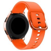 Universele Smartwatch Siliconen Band - 20mm - Oranje