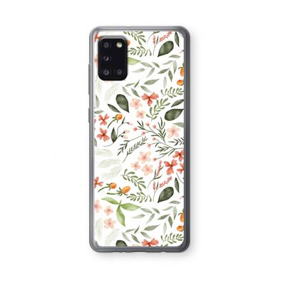 Sweet little flowers: Samsung Galaxy A31 Transparant Hoesje