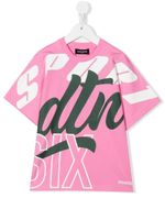 DSQUARED2 KIDS t-shirt à texte imprimé - Rose - thumbnail