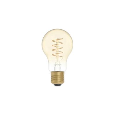 LED Gouden Gloeilamp Carbon Lijn Gebogen Spiraal Filament Druppel A60 4W 250Lm E27 1800K Dimbaar - C03 | Creative-Cables | Lamp kopen | Creative- | |