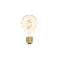 LED Gouden Gloeilamp Carbon Lijn Gebogen Spiraal Filament Druppel A60 4W 250Lm E27 1800K Dimbaar - C03 | Creative-Cables | Lamp kopen | Creative- | |