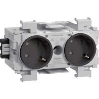GS20119011  - 2-fold socket rotatable, BRSN, gs, GS20119011 - thumbnail