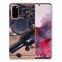 Samsung Galaxy S20 | Siliconen Case | Wijn