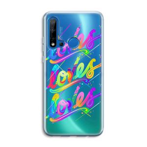 Loves: Huawei P20 Lite (2019) Transparant Hoesje