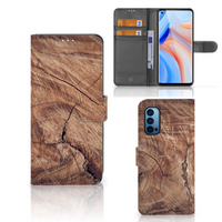 OPPO Reno 4 Pro 5G Book Style Case Tree Trunk