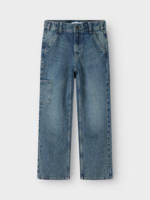 Name it winter jeans broek jongens - blauw - NkmRyan - straight fit