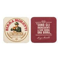 Birra Moretti - Viltjes - 4x 100 stuks