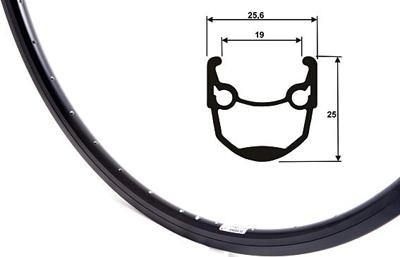 RYDE rim "andra 10" dv 36h 19-559 b