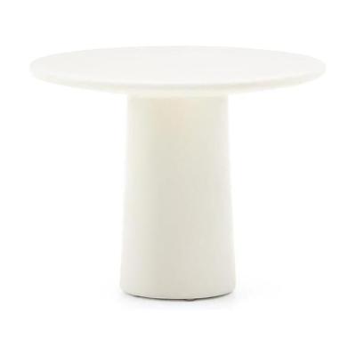 Kave Home Albanella salontafel Ø65 cm Wit