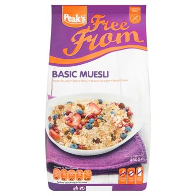 Peak's Muesli basic glutenvrij