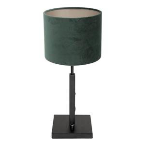 Steinhauer Zwart met groene schemerlamp Stanger 8162ZW