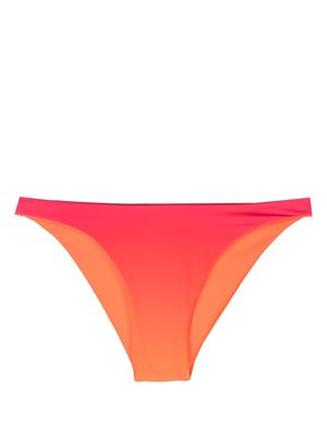 Louisa Ballou bas de bikini à effet dégradé - Rose
