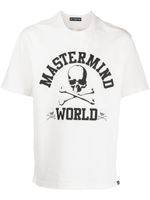 Mastermind Japan t-shirt à logo imprimé - Blanc - thumbnail