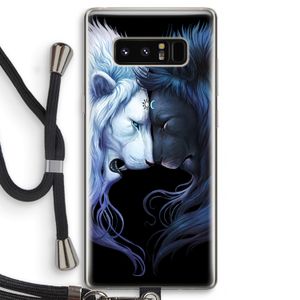 Brotherhood: Samsung Galaxy Note 8 Transparant Hoesje met koord