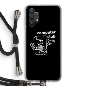 Floppyhead: Samsung Galaxy A32 5G Transparant Hoesje met koord