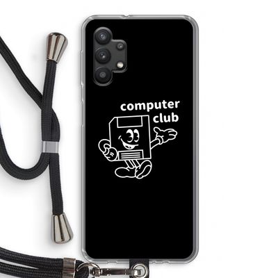 Floppyhead: Samsung Galaxy A32 5G Transparant Hoesje met koord