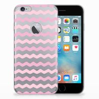 Apple iPhone 6 Plus | 6s Plus TPU bumper Waves Roze - thumbnail