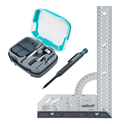 Wolfcraft Projectset | "Montage van Ø35mm potscharnieren" | 1 set - 8656000