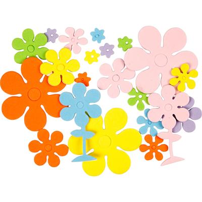 Creativ Company Foamvormen bloemen, 100st.