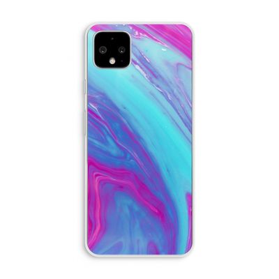 Zweverige regenboog: Pixel 4 XL Transparant Hoesje