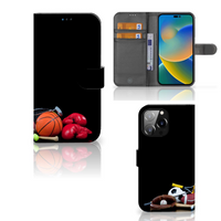 iPhone 14 Pro Max Wallet Case met Pasjes Sports