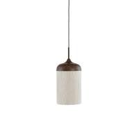 Light & Living Hanglamp Dania - Bruin|Crème - Ø16cm