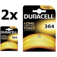 2 Stuks - Duracell 364-363, V364, 363, D364, D363, G1, SR621SW, SR621SW, SR60 1.5V knoopcel batterij - thumbnail