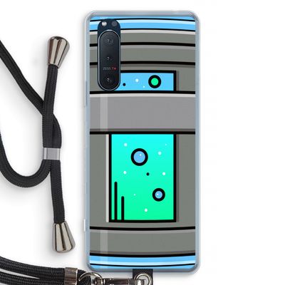 Chug Bottle: Sony Xperia 5 II Transparant Hoesje met koord