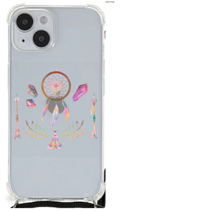 iPhone 14 Plus Stevig Bumper Hoesje Boho Dreamcatcher